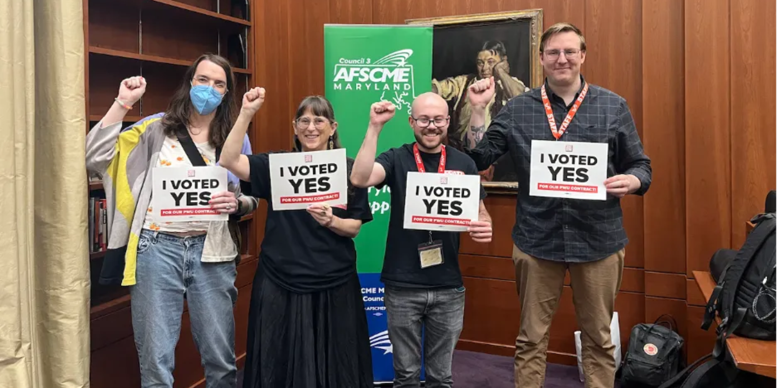 Workers at historic Baltimore library system ratify first union contract